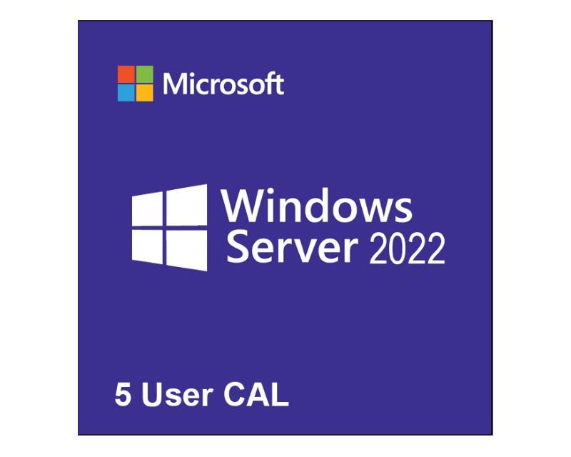 Selected image for MICROSOFT Windows Server 2022 USER CAL 5 clt (R18-06466)