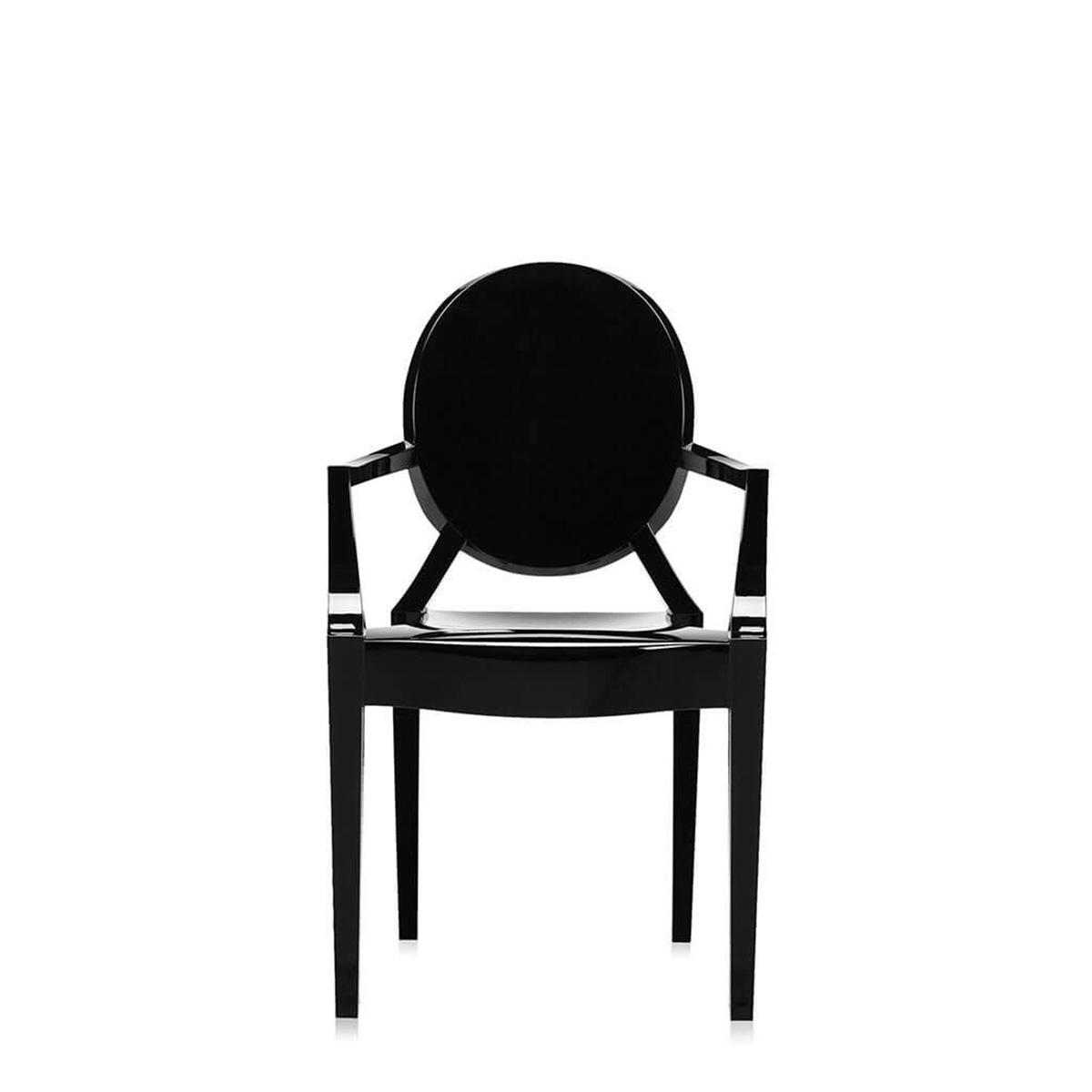 KARTELL Stolica Louis Ghost crna
