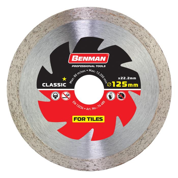 BENMAN Dijamantski disk 125x1,8x10 PLO