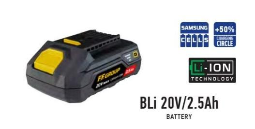 FF Baterija BLi 20V/2.5Ah