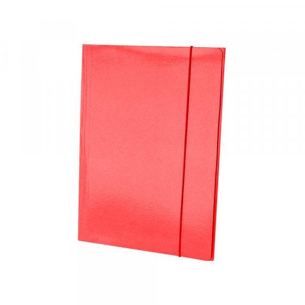 Selected image for DUPLO Plastificirana kartonska fascikla sa gumicom 600g crvena