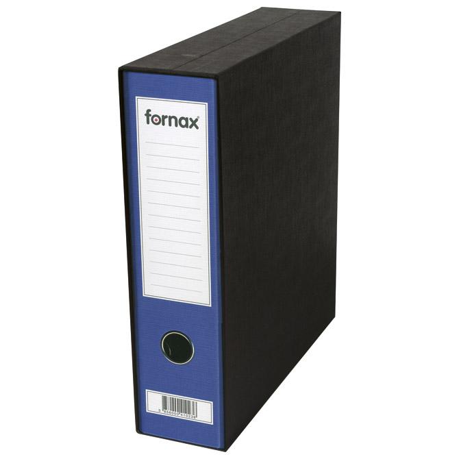 FORNAX Registrator A4 Prestige 80mm (7671) crno-plavi