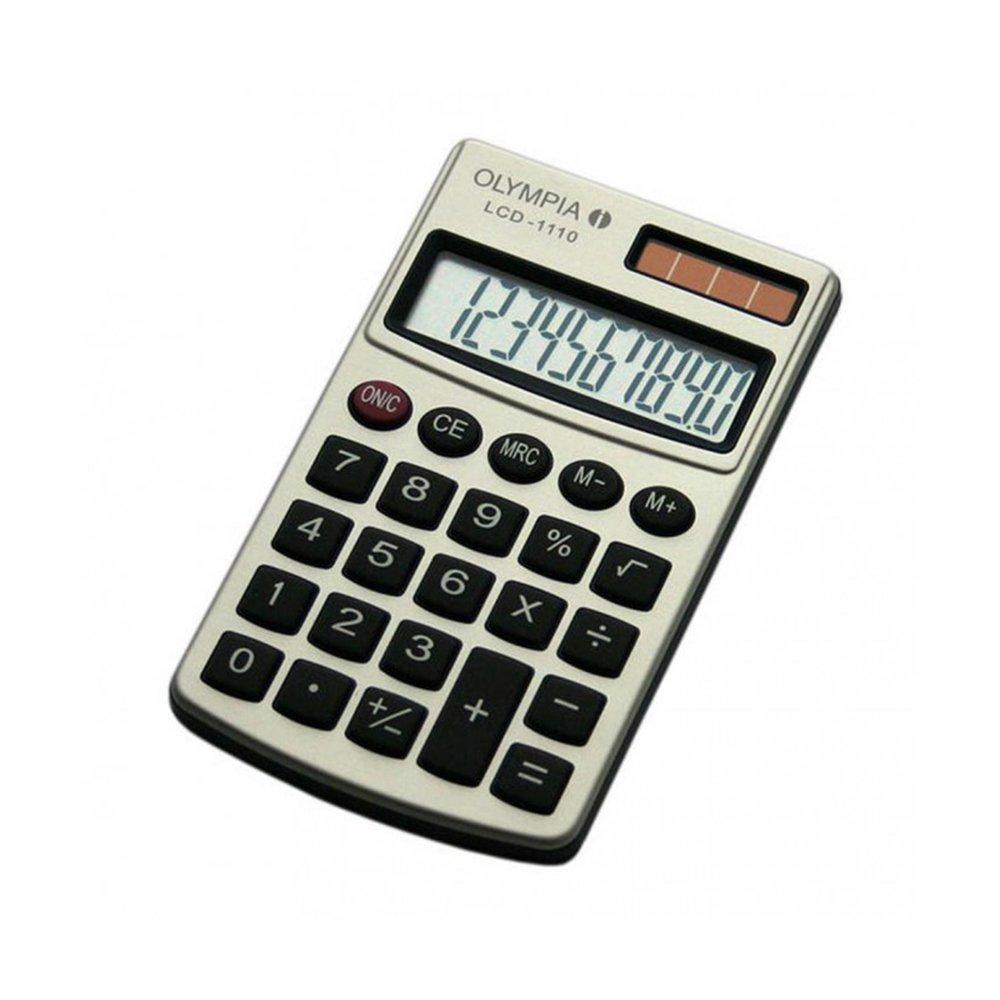 OLYMPIA Kalkulator LCD 1110 srebrna