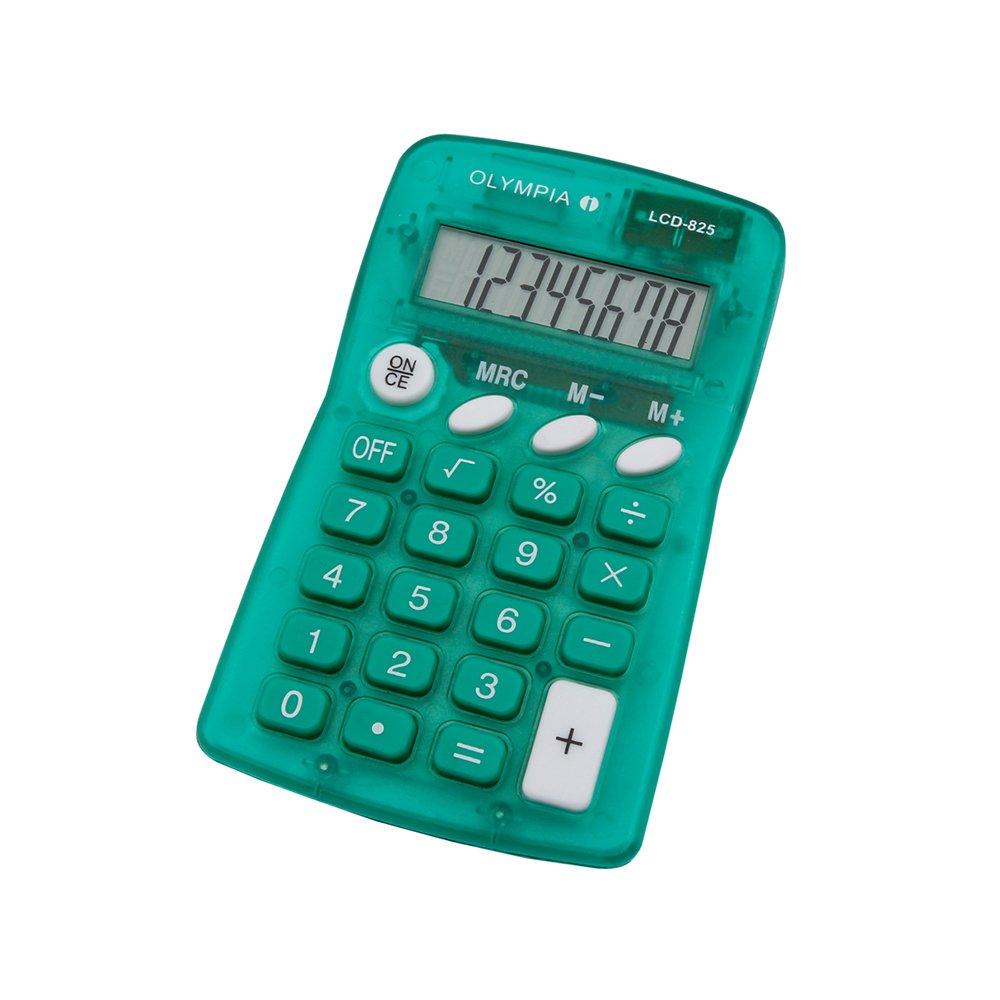 OLYMPIA Kalkulator LCD 825 zeleni