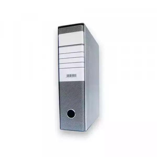 SCHNEIDER Široki registrator A4 sa kutijom i metalnim ojačanjem sivi