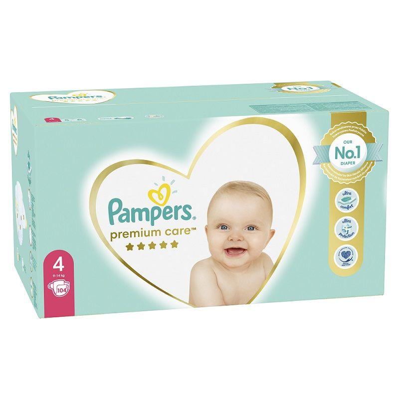 PAMPERS Pelene za bebe Premium Mega Box 4 Maxi 104/1