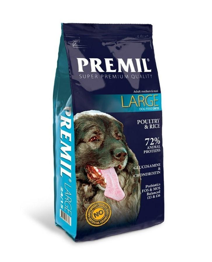 Selected image for PREMIL Suva hrana za pse Large 15kg