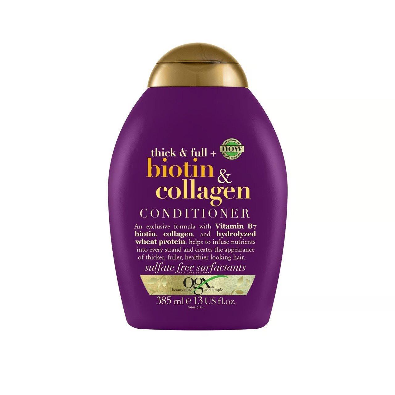 OGX Balzam za kosu, Biotin&Colagen, 385ml