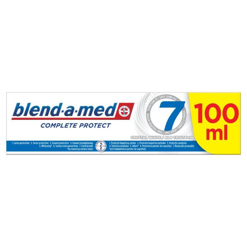 BLEND-A-MED Pasta za zube Complete protect 7 Crystal white 100ml