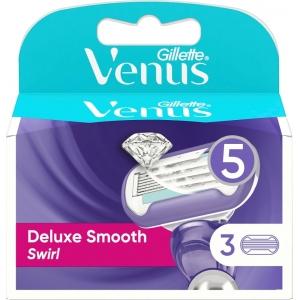 Gillette Venus Swirl Deluxe Smooth Dopuna za brijač, 3 komada