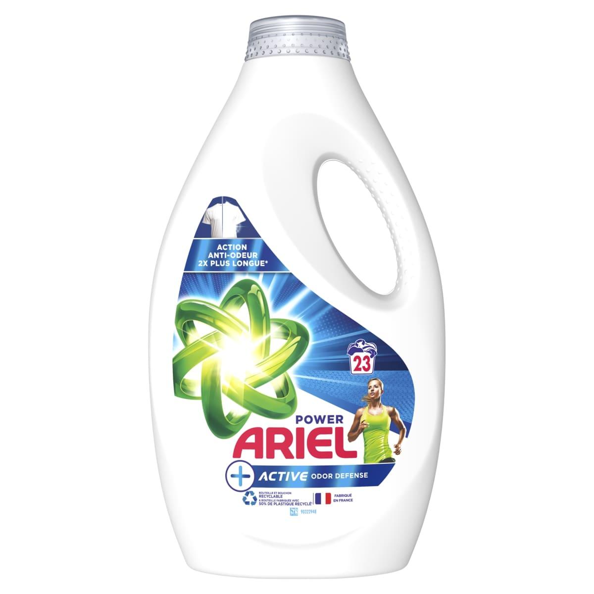 Ariel Tečni deterdžent za pranje veša Active Odor Defense, 23 pranja, 1.15l