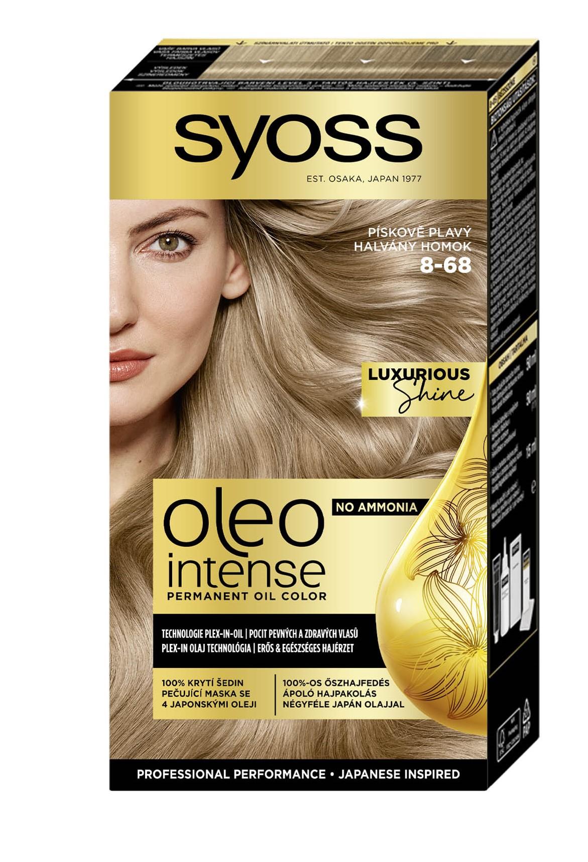 Syoss Oleo Intense Farba za kosu, Pale Sand 8-68