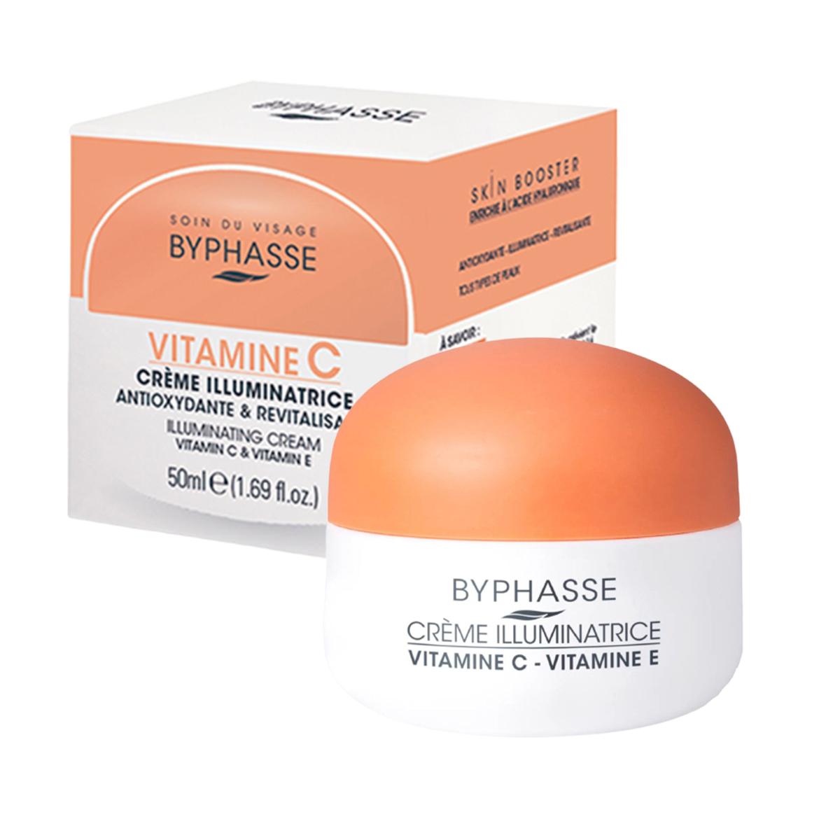 Selected image for BYPHASSE Krema za lice Illuminating Vitamin C i E 50ml