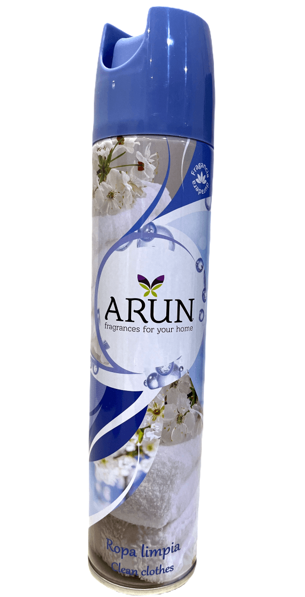 Arun Air Sprej osveživač prostora, Clean Clothes, 300ml