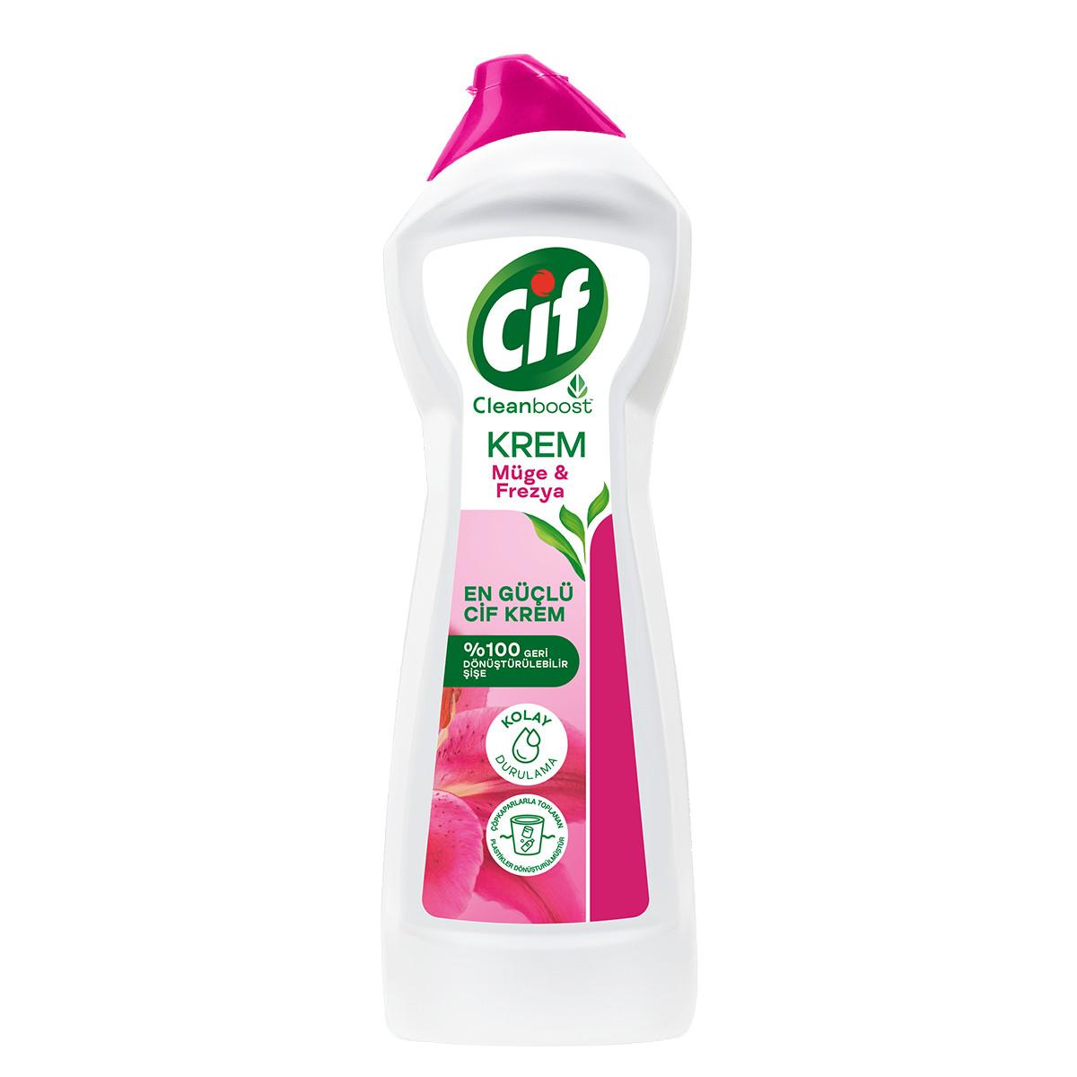 Selected image for Cif Cream Tečno sredstvo za čišćenje Lily flower and freesia, 500ml