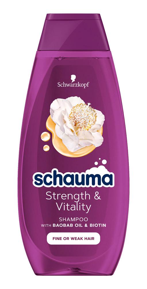 SCHAUMA Šampon za kosu Strenght & Vitality 400ml