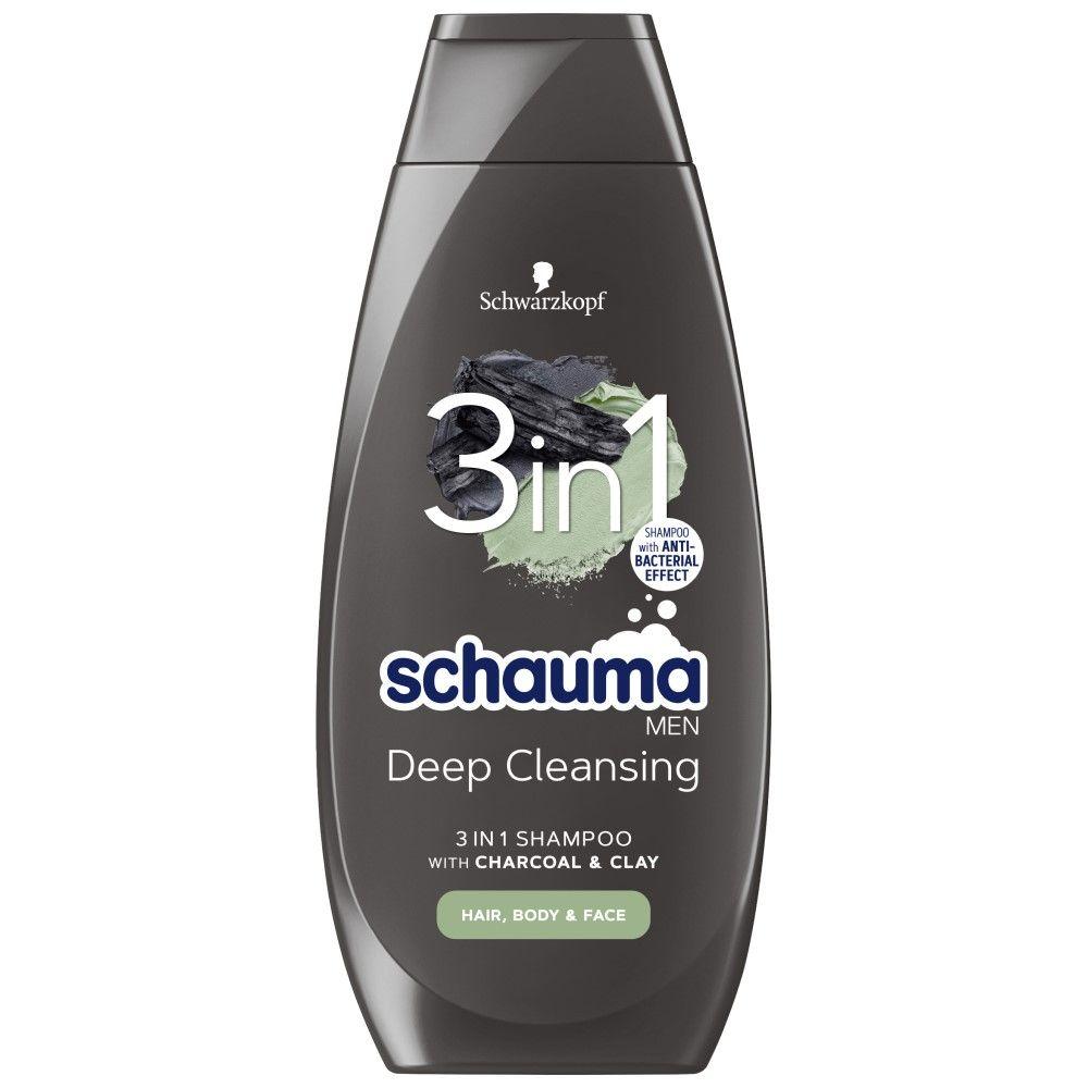 Selected image for SCHAUMA MEN Šampon za kosu Charcoal & Clay 400ml