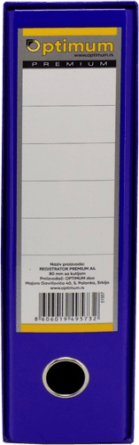 Selected image for OPTIMUM Premium registrator Normal A4 plavi