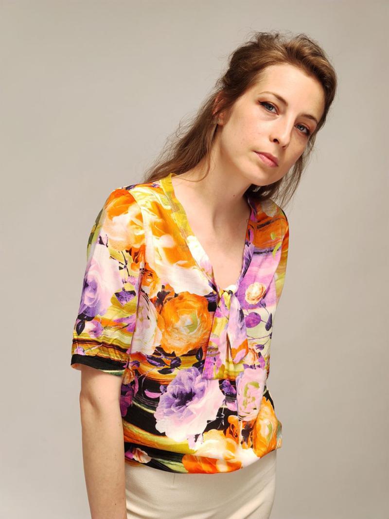 Selected image for ORANGE Ženska viskozna bluza šarena
