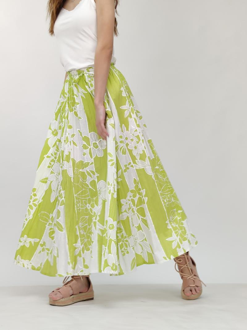 Selected image for ORANGE Ženska duga suknja svetlozelena