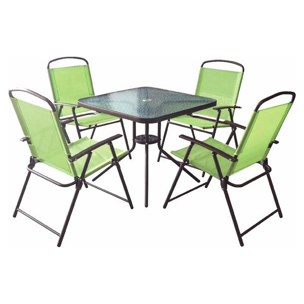NEXSAS Baštenski set Ema sto + 4 stolice