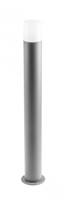 GTV Dvorišna LED armatura CORTA-P 80 cm E27 IP44 siva