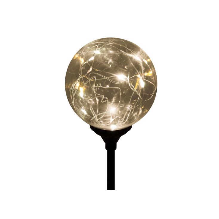 Selected image for HOME Solarna baštenska lampa sa staklenom loptom MX624