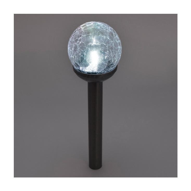 Selected image for HOME Solarna baštenska lampa sa staklenom loptom MX812