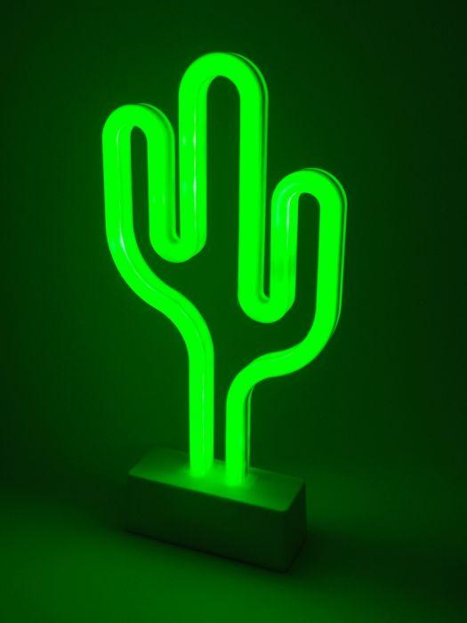 Led lampa Kaktus bela