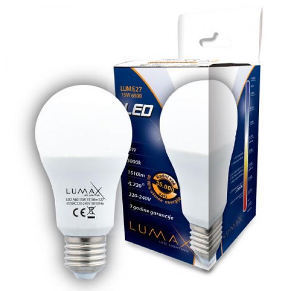 Selected image for LUMAX LED sijalica LUME27-15W 6500K