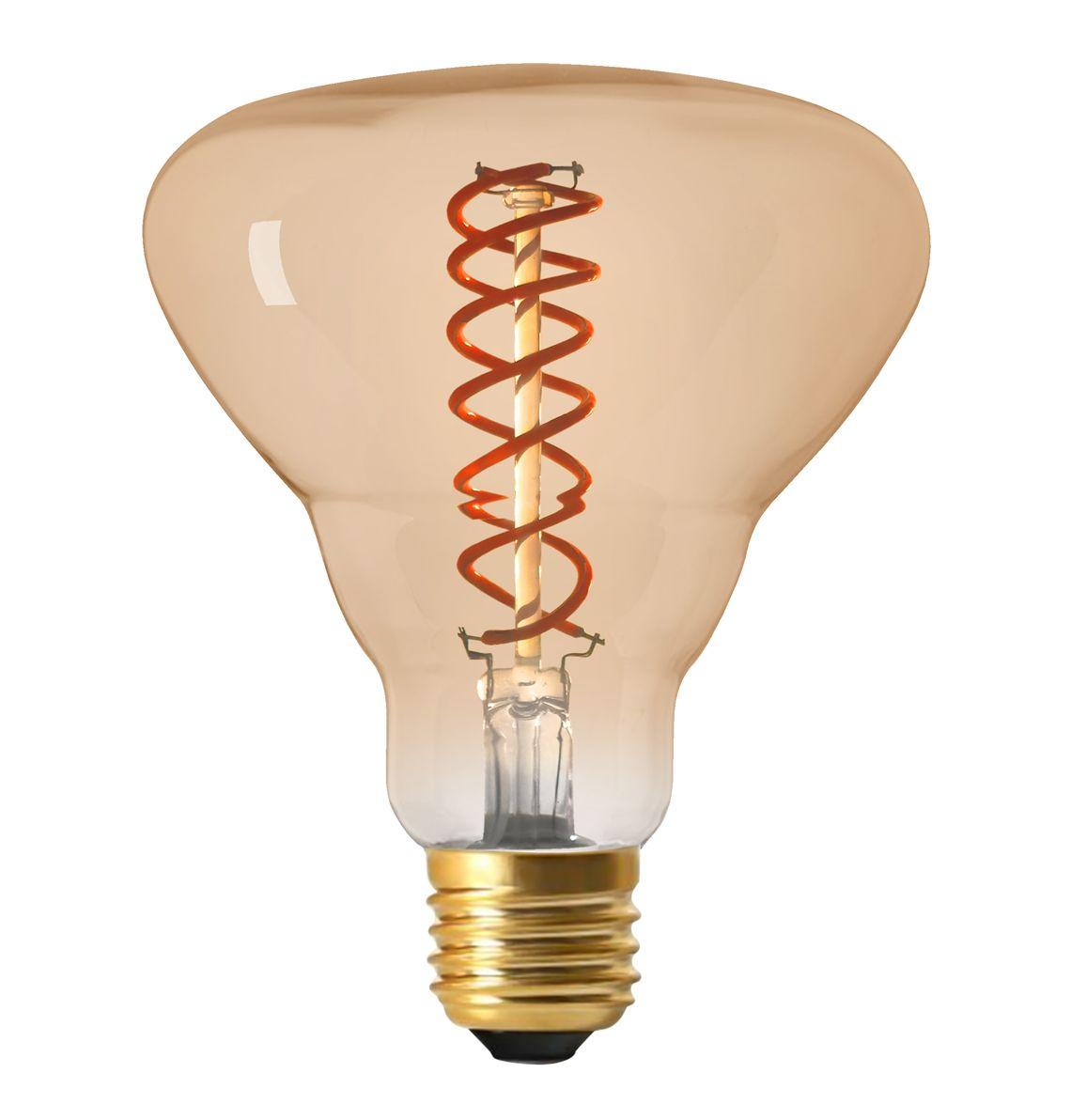 Selected image for LYNCO LED Filament BR30 spiral E27 4W 2000K