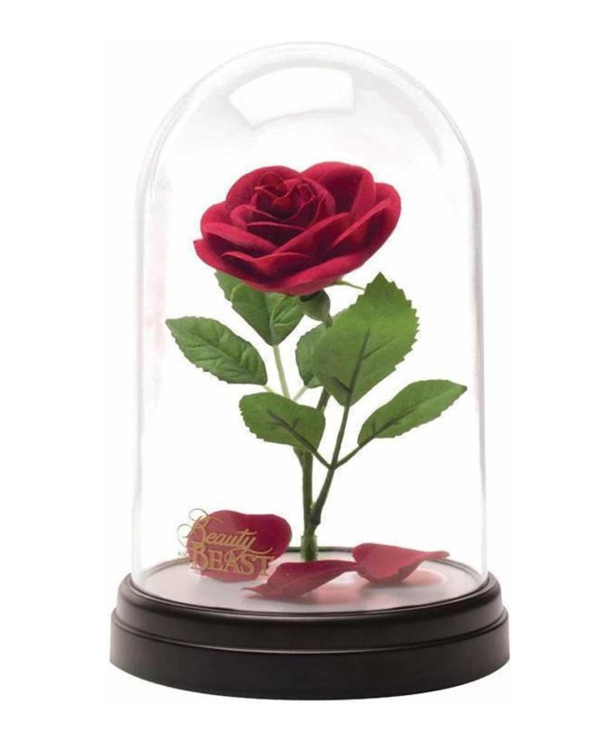 PALADONE Noćna lampa 3D Beauty and the Beast Enchanted Rose
