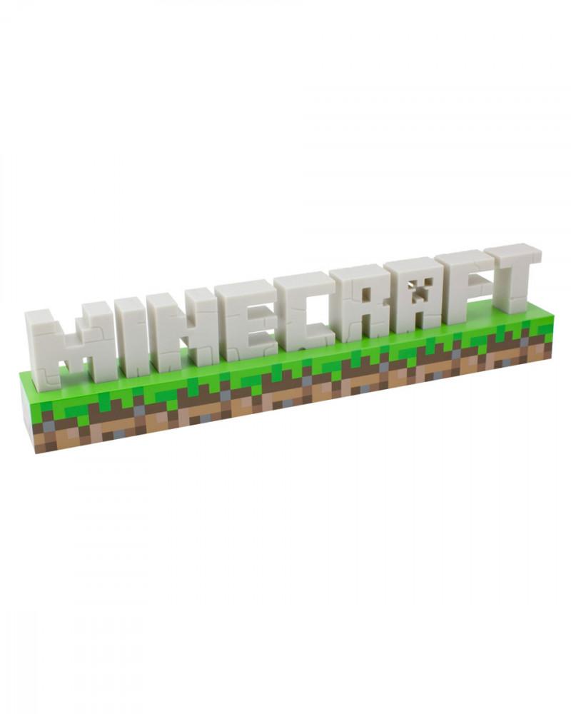 Selected image for PALADONE PRODUCTS Lampa Minecraft Logo