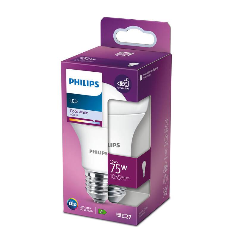 Selected image for PHILIPS Led sijalica 10W(75W) A60 E27 CW FR ND 1PF/10