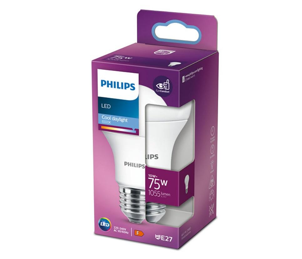 Selected image for PHILIPS Led sijalica 10W(75W) A60 E27 WW FR ND 1PF/10