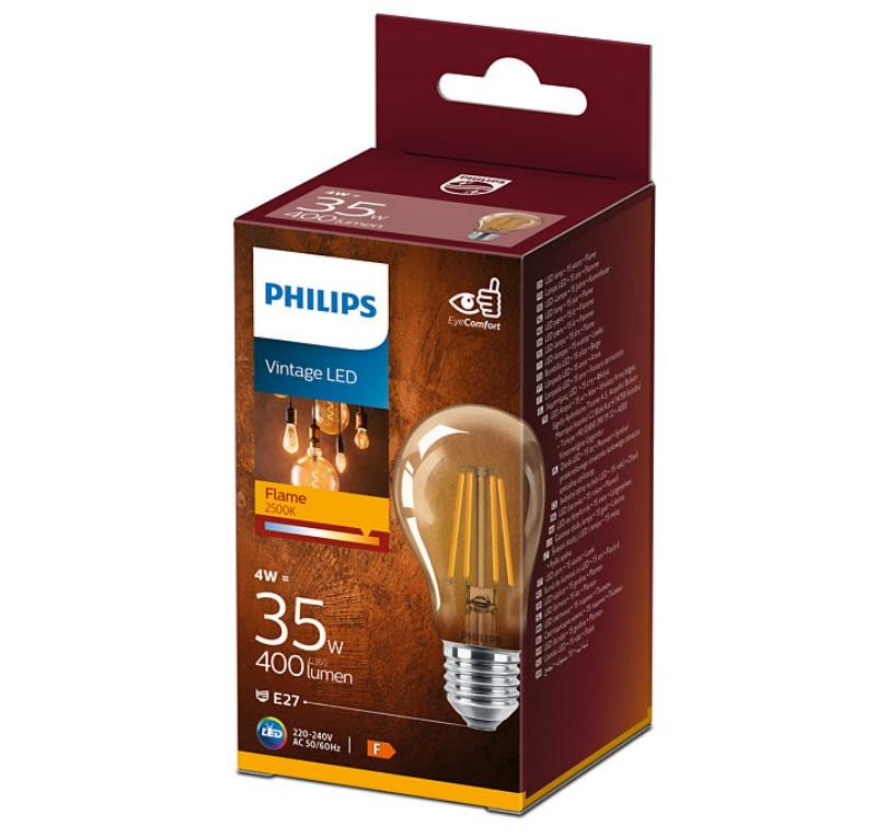 Selected image for PHILIPS Led sijalica classic VINTAGE 4W(35W) A60 E27 825 NDSRT4