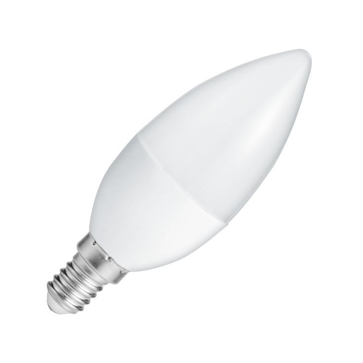 PROSTO LED sijalica sveća 4.4W LS-C37M-CW-E14/5 hladno bela