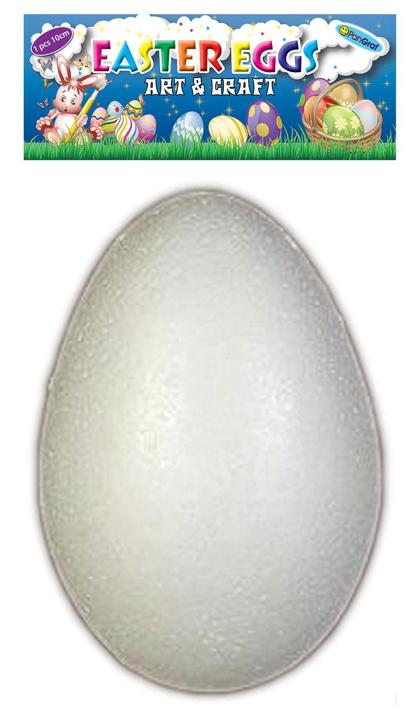 Uskršnje dekorativno jaje za oslikavanje FEA-009 10cm belo