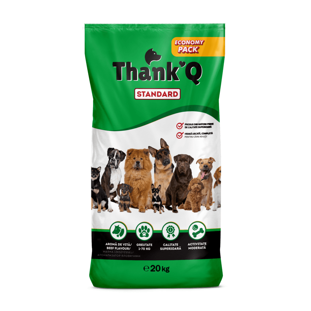 Selected image for THANK Q Kompletna suva hrana za odrasle pse, Govedina, 20kg