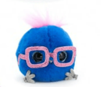 ORANGE TOYS Plišana igračka sa naočarima KTOtics 8cm plava