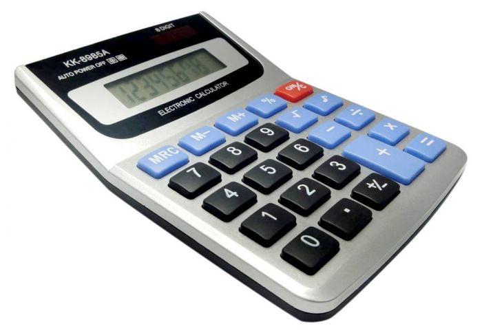 MEMORIS Kalkulator sa 8 mesta sivi