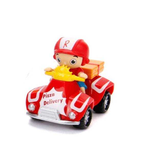 Selected image for POCKET.WATCH Mini autić Ryan's Pizza Delivery Scooter