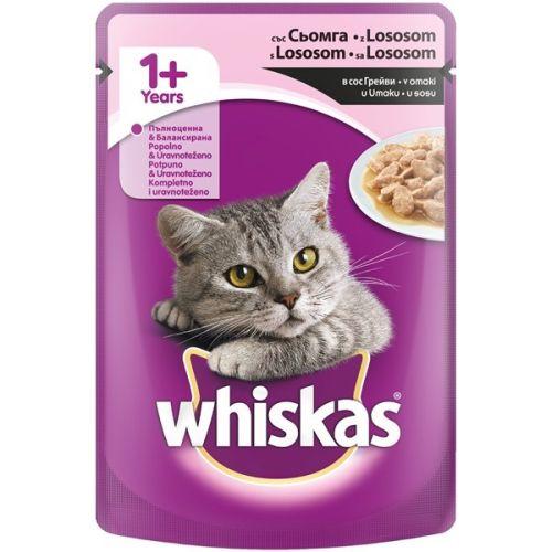 Selected image for WHISKAS Kesica za mačke sa ukusom lososa 85g