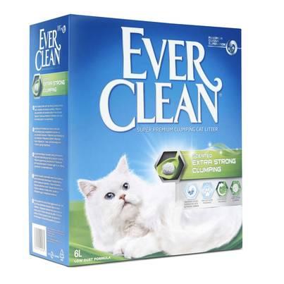 EVERCLEAN Posip za mačke Extra Strong Scented 6 l