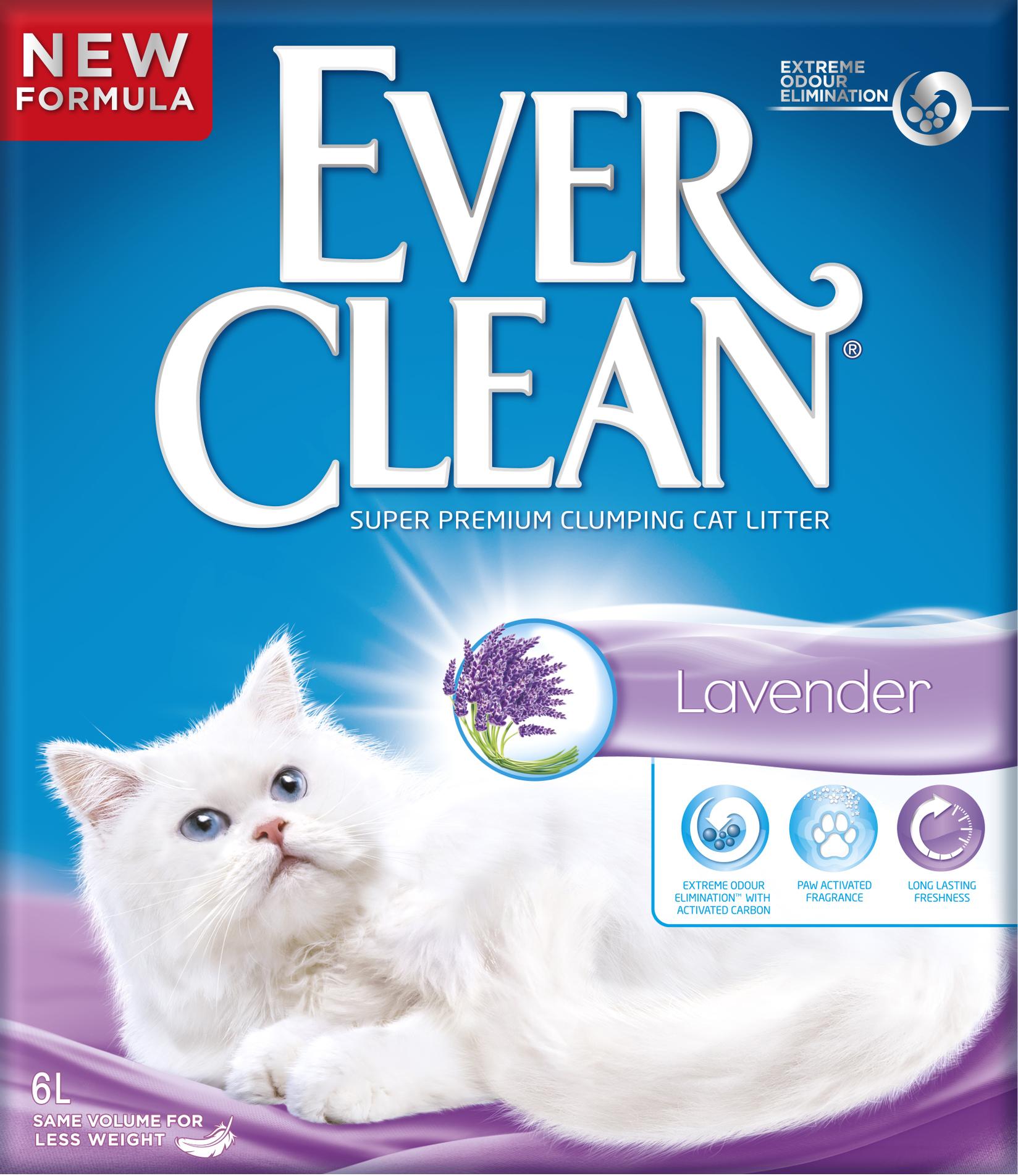 Selected image for EVERCLEAN Posip za mačke Lavander 6 l