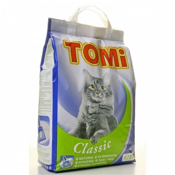 Selected image for TOMI Upijajući posip za mačke Classic 5kg
