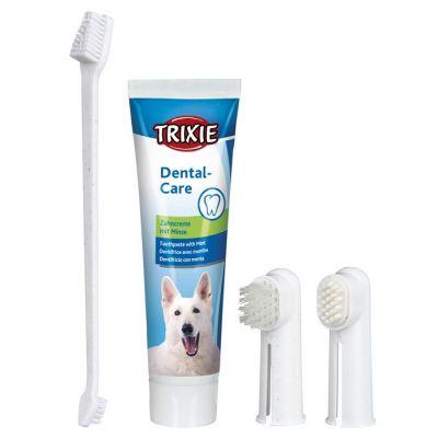 Selected image for TRIXIE Set za negu zuba za pse pasta i četkica