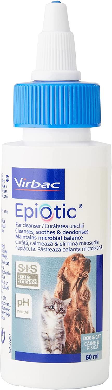 Selected image for VIRBAC Sredstvo za čišćenje ušiju pasa EpiOtic 60ml