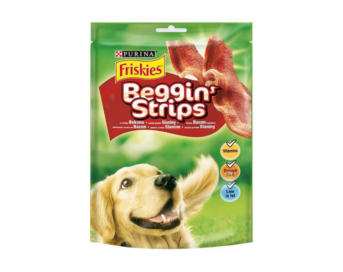 FRISKIES Poslalstica za pse Beggin Strips 120 g