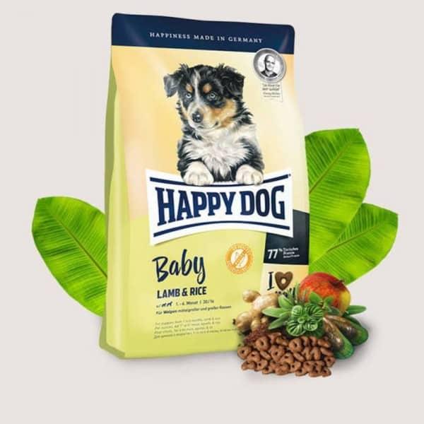 Happy Dog Baby Hrana za štence, Ukus jagnjetine, 4kg